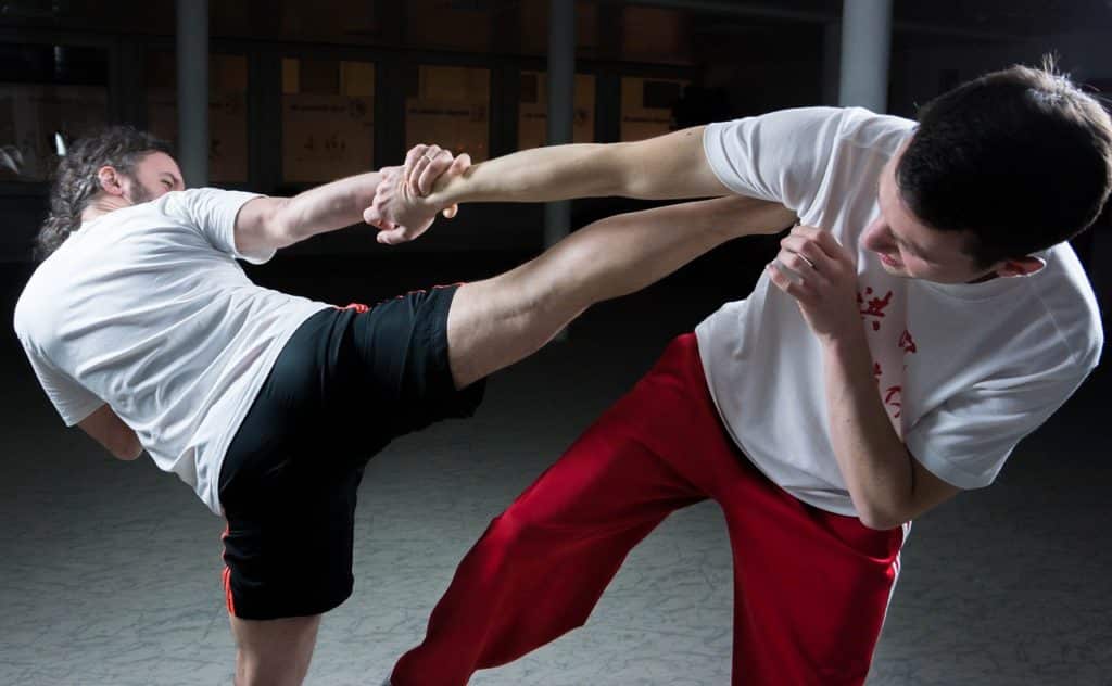 Combat de Kung Fu