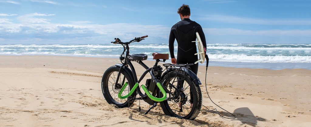 Vélo Grorille beach