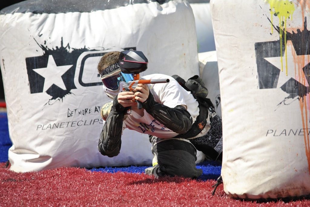 Partie de Paintball