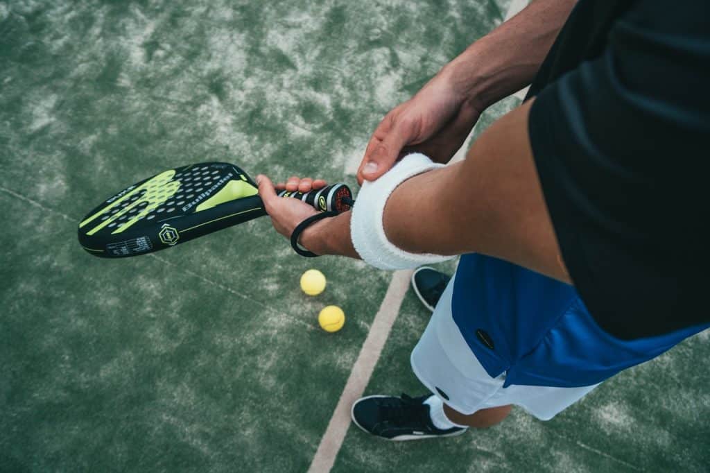 Joueur de Padel